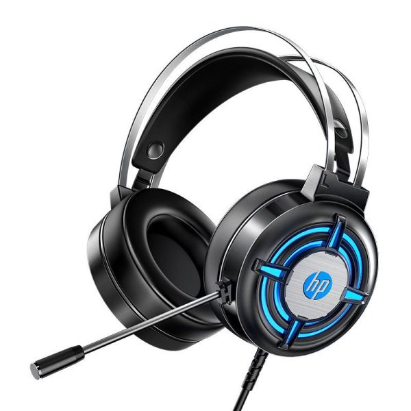⁦אוזניות HP עם מיקרופון USB - דגם H120⁩ – תמונה ⁦2⁩