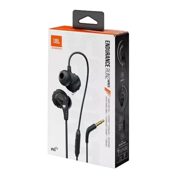 אוזניות JBL Endurance Run2 - חוטיות לספורט וריצה