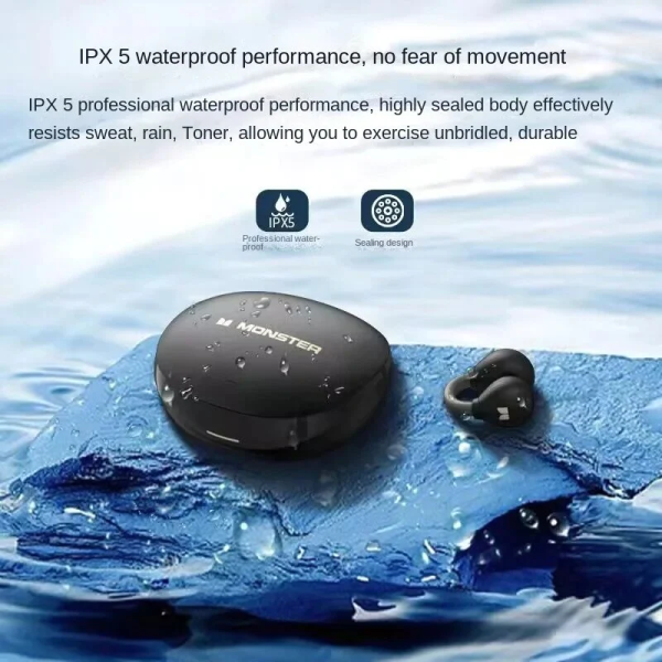 ⁦אוזניות אלחוטיות Monster Open Ear AC500 TWS⁩ – תמונה ⁦4⁩