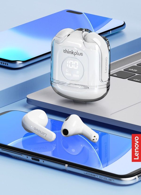⁦אוזניות בלוטוס TWS- דגם Thinkplus XT65 חברת Lenovo⁩ – תמונה ⁦2⁩