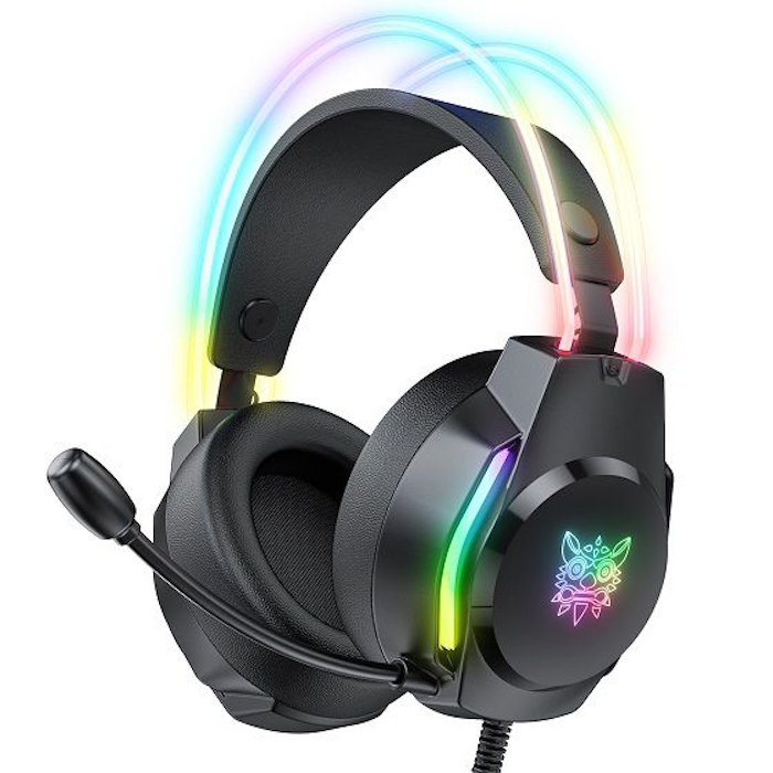 אוזניות גיימינג Onikuma X26 RGB