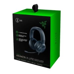 אוזניות גיימינג RAZER Kraken X Lite יבואן רשמי